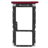 CARRELLO SIM TRAY PER XIAOMI MI 8 LITE ROSSO