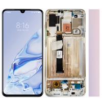 TOUCH SCREEN DISPLAY PER XIAOMI MI 9 PRO CON FRAME SILVER (SERVICE PACK)