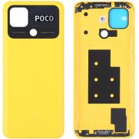 COPRIBATTERIA BACK COVER ORIGINAL PER XIAOMI POCO C40 4G GIALLO