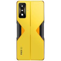 COPRIBATTERIA BACK COVER ORIGINAL PER XIAOMI POCO F4 GT CON VETRO FOTOCAMERA GIALLO