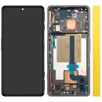 TOUCH SCREEN DISPLAY PER XIAOMI POCO F4 GT CON FRAME (SERVICE PACK) GIALLO