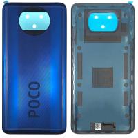 COPRIBATTERIA BACK COVER PER XIAOMI POCO X3 / POCO X3 NFC BLU