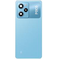 COPRIBATTERIA BACK COVER ORIGINAL PER XIAOMI POCO X5 PRO 5G CON VETRO FOTOCAMERA BLU