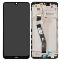 TOUCH SCREEN DISPLAY PER XIAOMI REDMI 8 / 8A CON FRAME (SERVICE PACK) NERO