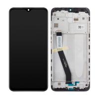 TOUCH SCREEN DISPLAY PER XIAOMI REDMI 9 CON FRAME (SERVICE PACK) NERO