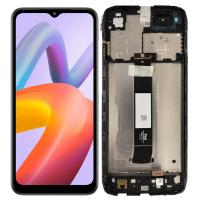 TOUCH SCREEN DISPLAY PER XIAOMI REDMI A2 / A2+ CON FRAME (SERVICE PACK) NERO