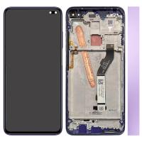 TOUCH SCREEN DISPLAY PER XIAOMI REDMI K30 5G CON FRAME (SERVICE PACK) VIOLA