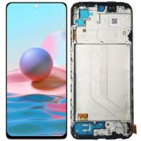 TOUCH SCREEN DISPLAY PER XIAOMI REDMI NOTE 10S / NOTE 10 4G CON FRAME NERO 