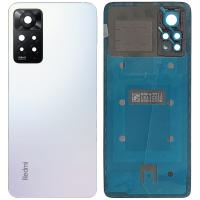 COPRIBATTERIA BACK COVER ORIGINAL PER XIAOMI REDMI NOTE 11 PRO 4G CON VETRO FOTOCAMERA BIANCO