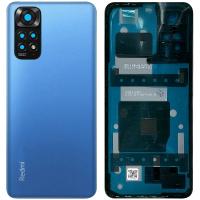 COPRIBATTERIA BACK COVER ORIGINAL PER XIAOMI REDMI NOTE 11S 4G CON VETRO FOTOCAMERA BLU