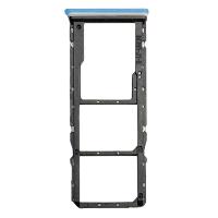 CARRELLO SIM TRAY PER XIAOMI REDMI NOTE 12 4G (23021RAA2Y) BLU