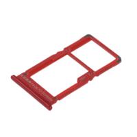 CARRELLO SIM TRAY PER XIAOMI REDMI NOTE 6 PRO ROSSO