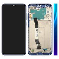 TOUCH SCREEN DISPLAY PER XIAOMI REDMI NOTE 8 / NOTE 8 2021 CON FRAME (SERVICE PACK) BLU