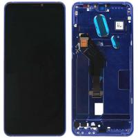 TOUCH SCREEN DISPLAY PER HUAWEI HONOR NOTE 10 ORIGINAL CON FRAME BLU