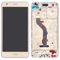 TOUCH SCREEN DISPLAY PER HUAWEI HONOR 5C GT3 ORIGINAL CON FRAME GOLD