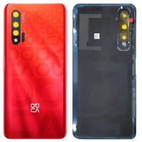 COPRIBATTERIA BACK COVER PER HUAWEI NOVA 6 ORIGINAL ROSSO