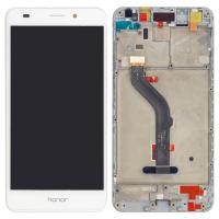 TOUCH SCREEN DISPLAY PER HUAWEI HONOR 5C GT3 ORIGINAL CON FRAME BIANCO