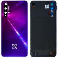 COPRIBATTERIA BACK COVER PER HUAWEI NOVA 5T ORIGINAL CON VETRO FOTOCAMERA VIOLA