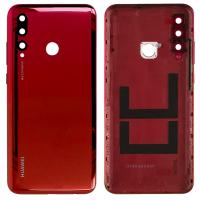 COPRIBATTERIA BACK COVER PER HUAWEI P SMART PLUS 2019 ORIGINAL ROSSO