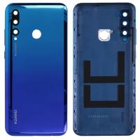 COPRIBATTERIA BACK COVER PER HUAWEI P SMART PLUS 2019 ORIGINAL AURORA BLU