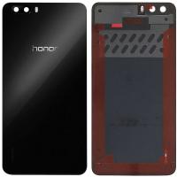 COPRIBATTERIA BACK COVER PER HUAWEI HONOR 6 PLUS CON VETRO FOTOCAMERA NERO