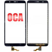 VETRO + OCA PER HUAWEI P SMART NERO