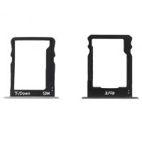 CARRELLO SIM TRAY PER HUAWEI P8 LITE NERO