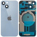 SCOCCA COPRIBATTERIA BACK COVER CON FRAME PER APPLE IPHONE 14 BLU