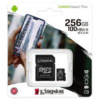 MICROSD KINGSTON CANVAS Select Plus 256GB CLASS10 UHS-I ADAPTER SDCS2