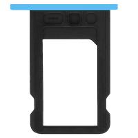 CARRELLO SIM TRAY PER APPLE IPHONE 5C BLU