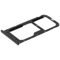 CARRELLO SIM TRAY PER HUAWEI HONOR 6C PRO NERO