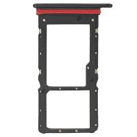 CARRELLO SIM TRAY PER HUAWEI HONOR X6 VNE-LX1 NERO