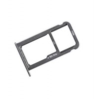 CARRELLO SIM TRAY PER HUAWEI P9 NERO