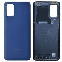 COPRIBATTERIA BACK COVER PER SAMSUNG GALAXY A03S A037G EU BLU ORIGINALE