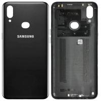 COPRIBATTERIA BACK COVER PER SAMSUNG GALAXY  A10S 2019 A107 NERO ORIGINALE