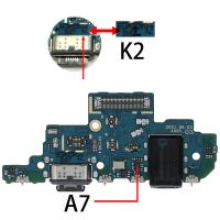 FLAT DOCK CONNETTORE DI RICARICA USB PER SAMSUNG GALAXY A52S A528 VERSIONE K2 SERVICE PACK