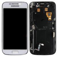 TOUCH SCREEN DISPLAY PER SAMSUNG GALAXY S4 ZOOM C1010 CON FRAME BIANCO ORIGINALE