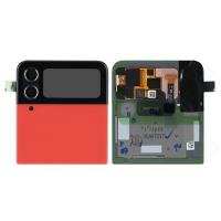 COPRIBATTERIA BACK COVER PER SAMSUNG GALAXY Z FLIP 4 F721 CON LCD ROSSO SERVICE PACK