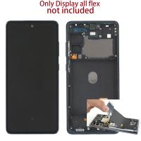 TOUCH SCREEN DISPLAY PER SAMSUNG GALAXY G780 / G781 NERO CON FRAME SMONTATO DAL TELEFONO GRADO B