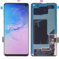 TOUCH SCREEN DISPLAY PER SAMSUNG GALAXY S10 G973 NERO SERVICE PACK NO FRAME