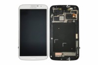 TOUCH SCREEN DISPLAY PER SAMSUNG MEGA 6.3 i9205 CON FRAME BIANCO 