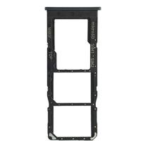 CARRELLO SIM TRAY PER SAMSUNG GALAXY M12 2021 M127 NERO