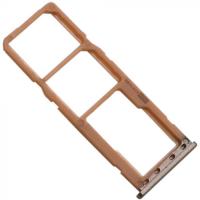 CARRELLO SIM TRAY PER SAMSUNG GALAXY M20 M205 GOLD