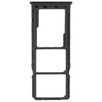 CARRELLO SIM TRAY PER SAMSUNG GALAXY M21 M215 NERO