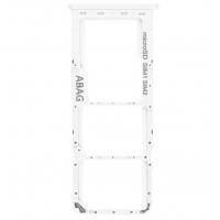 CARRELLO SIM TRAY PER SAMSUNG GALAXY M22 M225 BIANCO