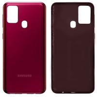 COPRIBATTERIA BACK COVER PER SAMSUNG GALAXY M31 M315 ROSSO ORIGINALE