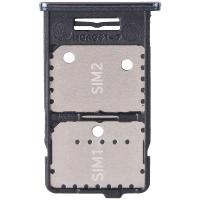 CARRELLO SIM TRAY PER SAMSUNG GALAXY M31S M317 NERO