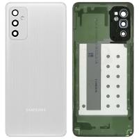 COPRIBATTERIA BACK COVER PER SAMSUNG GALAXY M52 5G M526 CON VETRO FOTOCAMERA BIANCO ORIGINALE