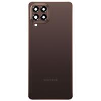 COPRIBATTERIA BACK COVER PER SAMSUNG GALAXY M536 CON VETRO FOTOCAMERA BROWN ORIGINALE