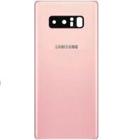 COPRIBATTERIA BACK COVER PER SAMSUNG GALAXY NOTE 8 N950 CON VETRO FOTOCAMERA PINK AAA